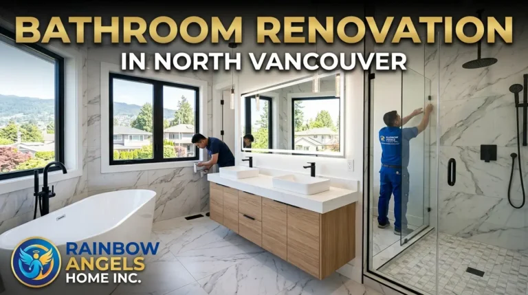 Bathroom Renovation in North Vancouver by Rainbow Angels Home Inc.