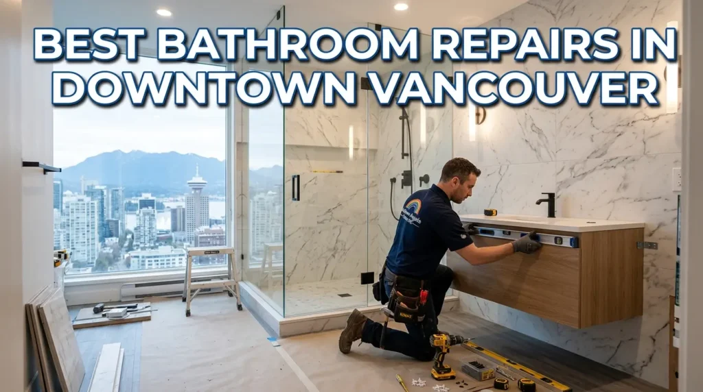 Best Bathroom Repairs in Downtown Vancouver by Rainbow Angels Home INC
