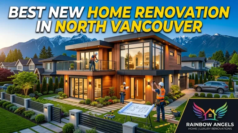 Best New Home Renovation in North Vancouver by Rainbow Angels Home
