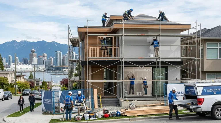 Trusted Construction Repairs in Downtown Vancouver by Rainbow Angels Home INC