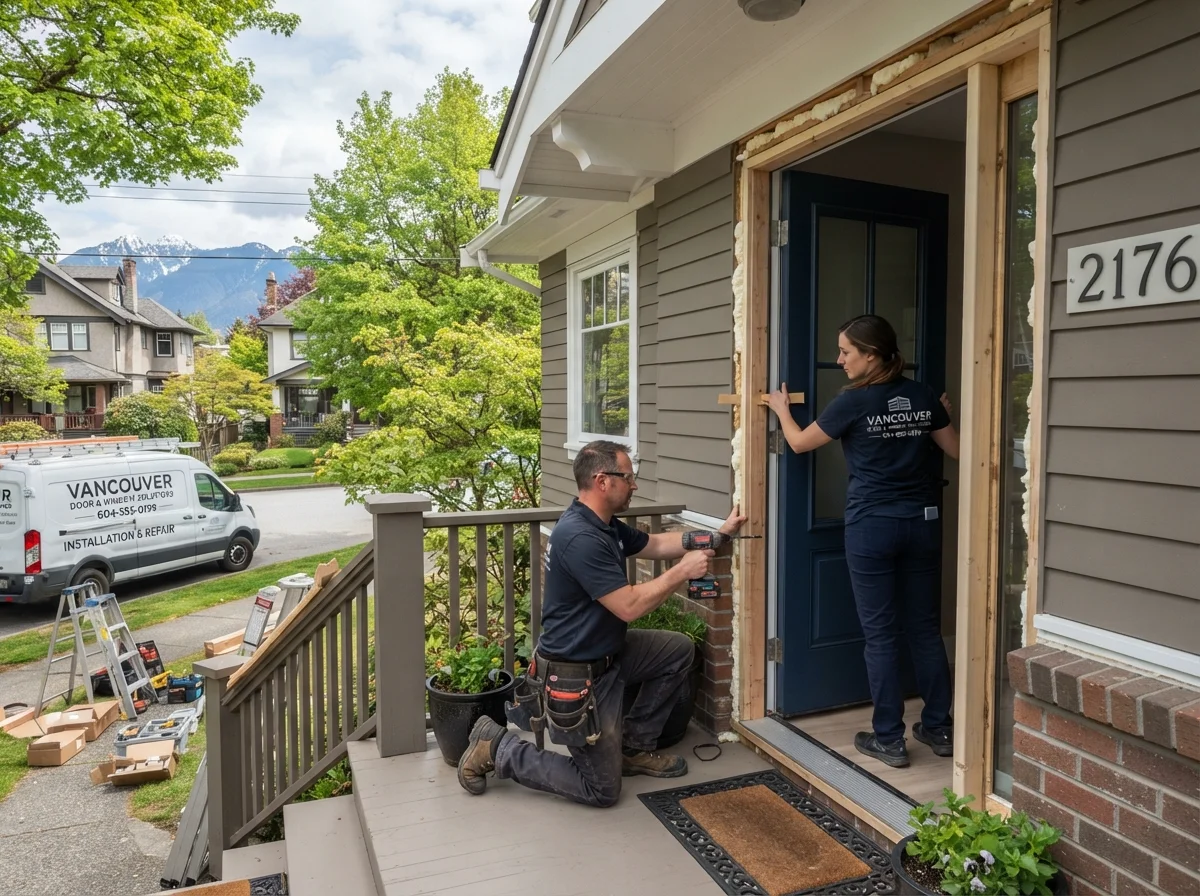 Professional door installation services in Vancouver
