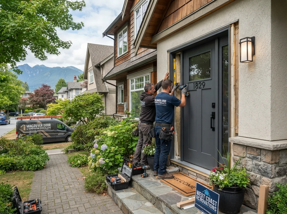 Complete door renovation services in Vancouver