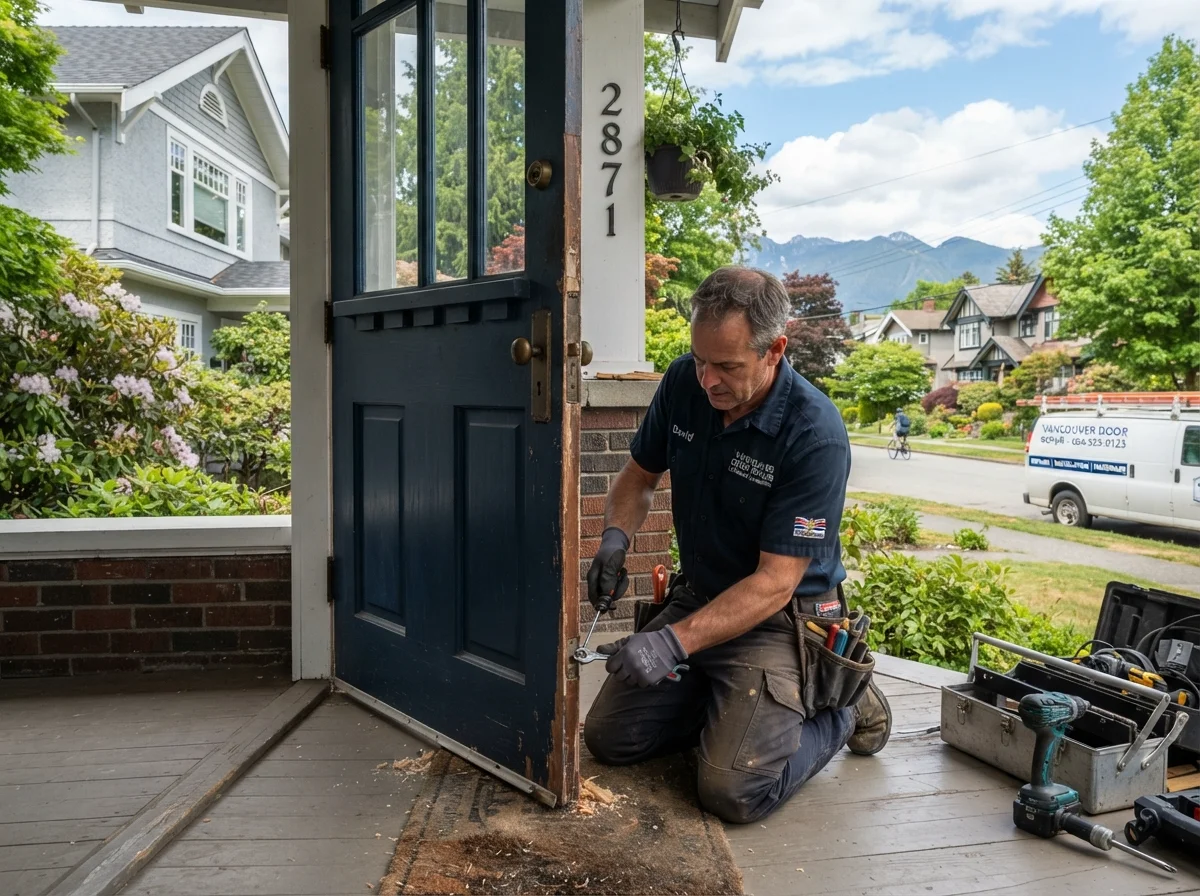 Residential door repair services in Vancouver