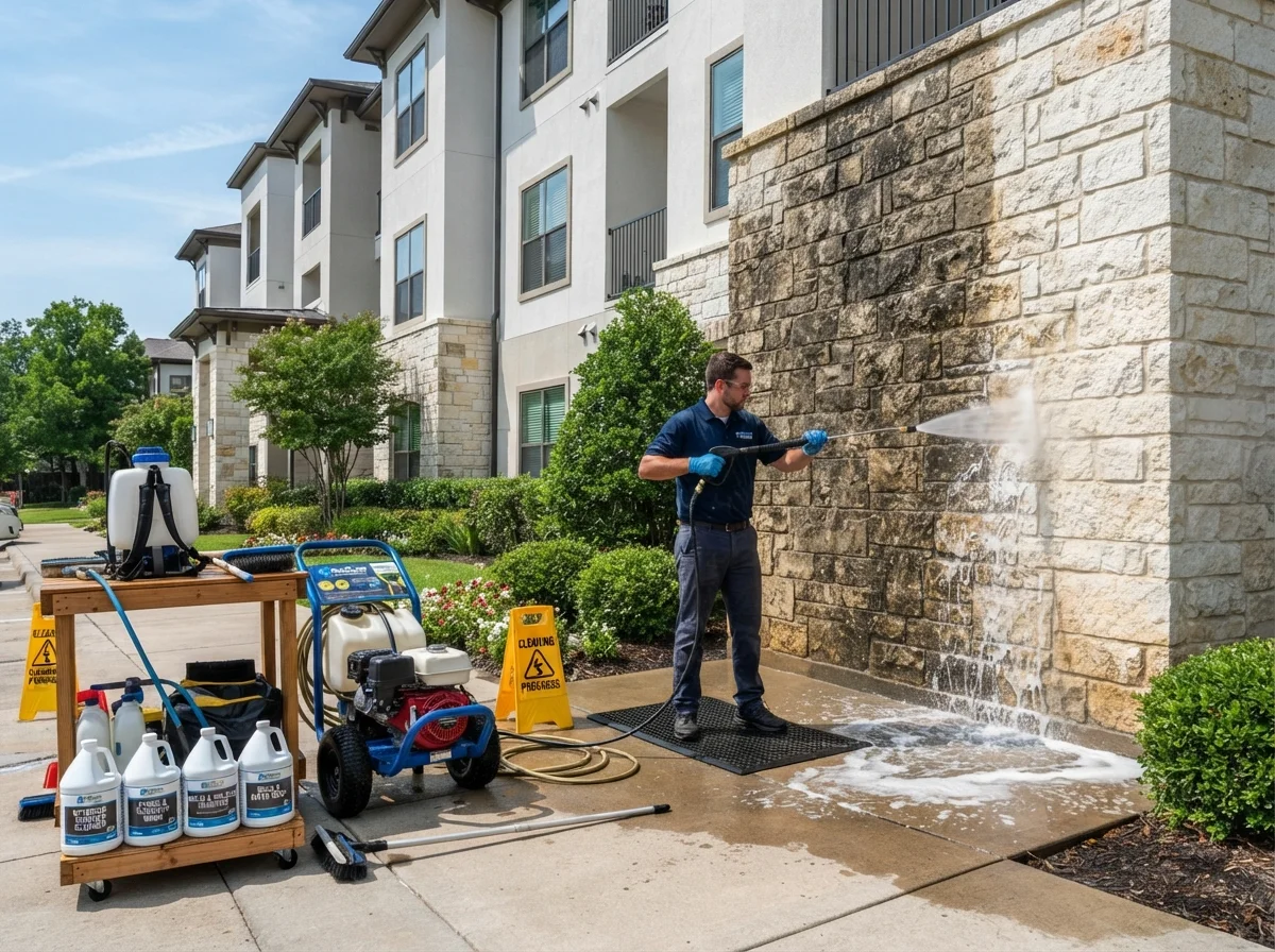 Exterior surface cleaning solutions for residential and commercial properties in Vancouver
