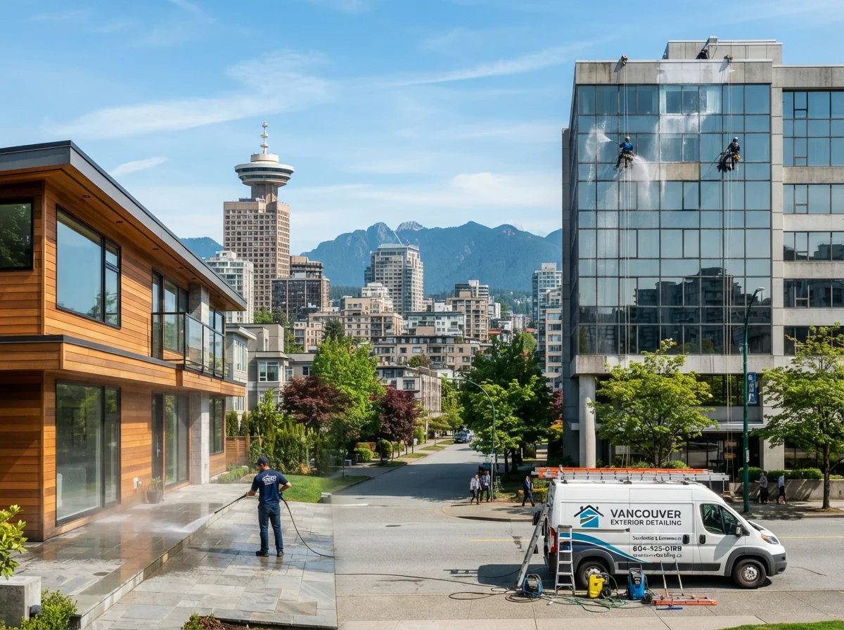 Exterior Surface Detailing Services in Vancouver for Residential and Commercial Buildings