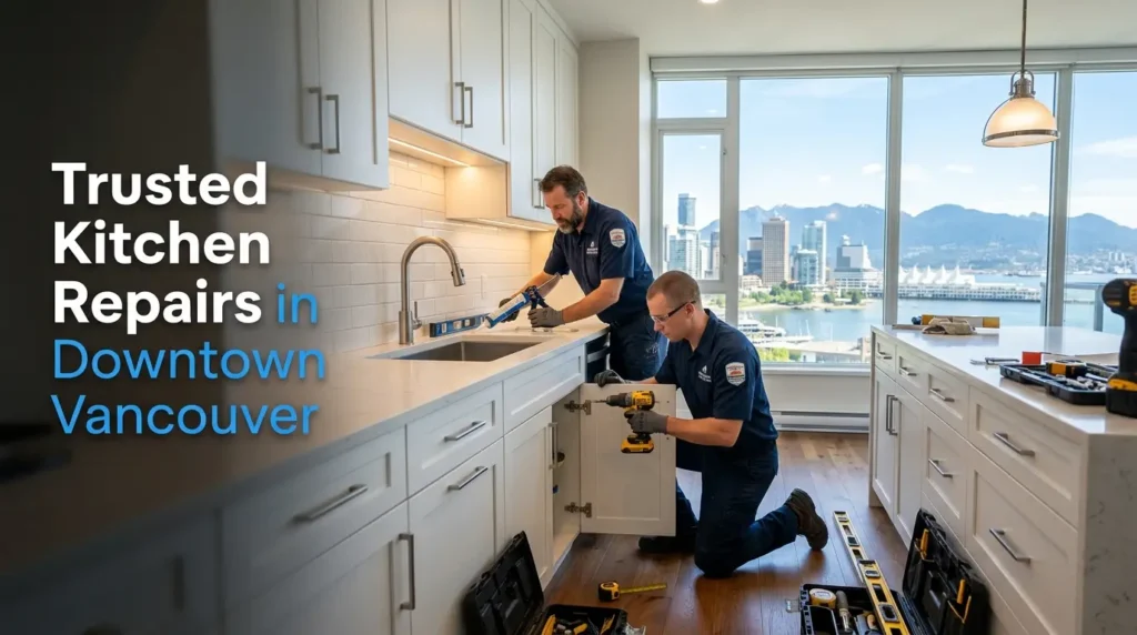 Trusted kitchen repairs in Downtown Vancouver by Rainbow Angels Home Inc.