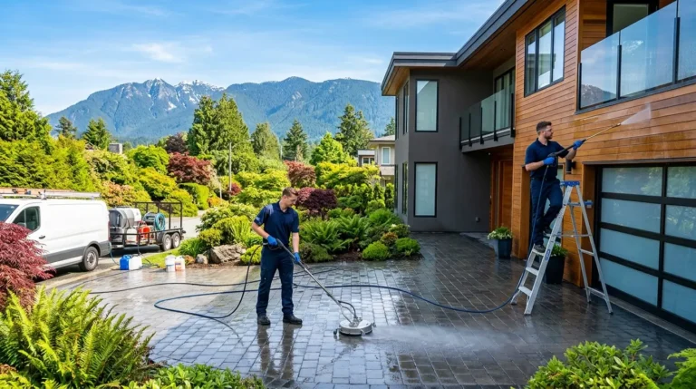 Best Power Washing Services in North Vancouver by Rainbow Angels Home INC