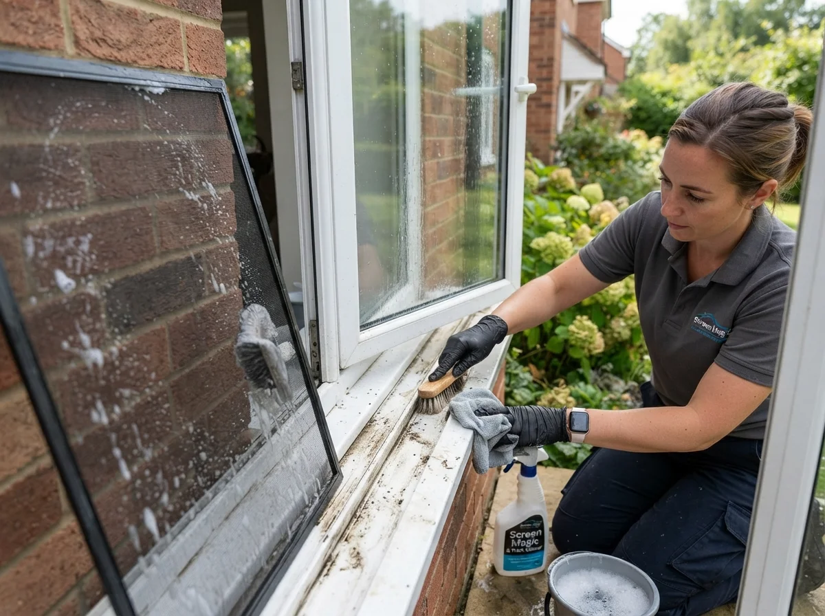Window Screen and Track Cleaning Vancouver
