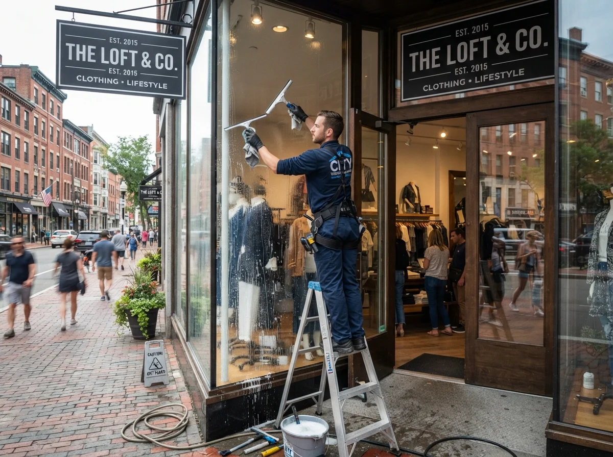 Storefront Glass Cleaning Vancouver