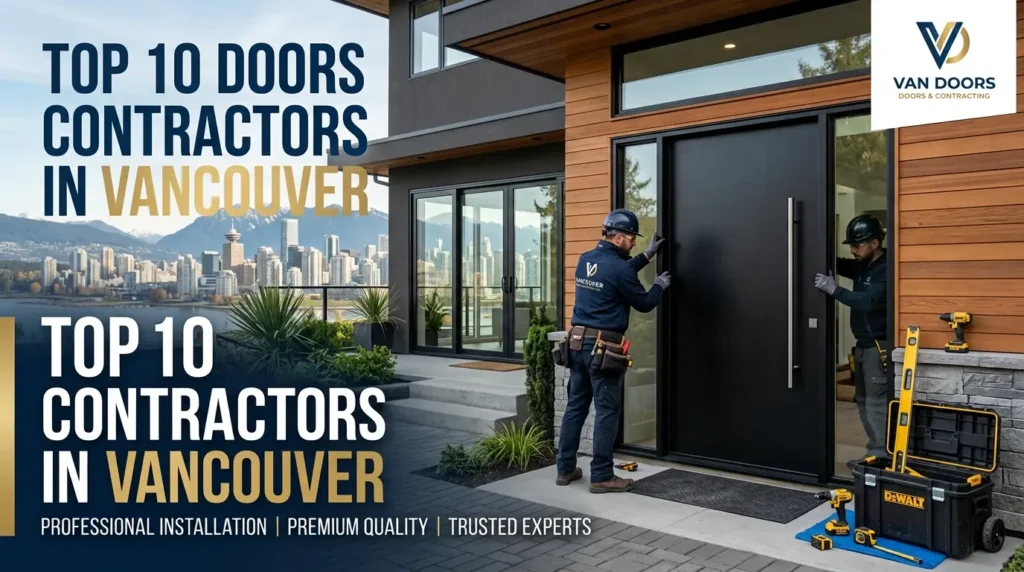 Top Doors Contractor in Vancouver – Rainbow Angels Home Door Installation