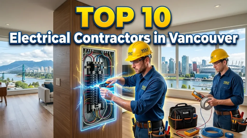 Top electrical contractor in Vancouver providing residential and commercial electrical services