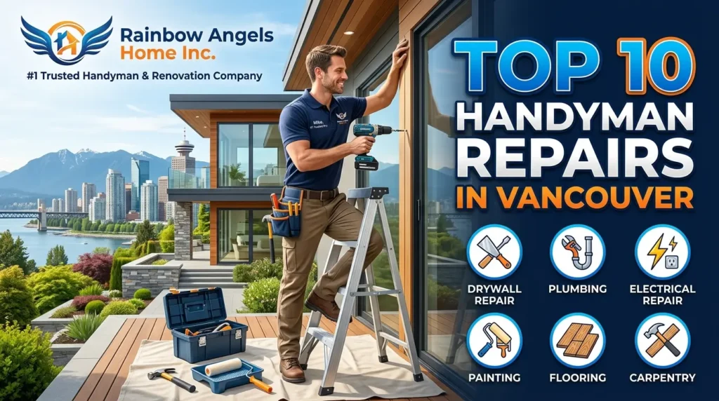 Top Handyman Repairs in Vancouver by Rainbow Angels Home Inc.