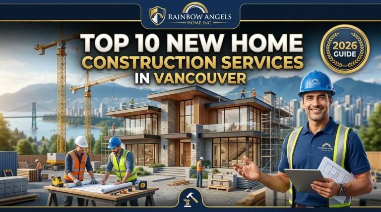 Top 10 New Home Construction Services in Vancouver featuring custom home builders