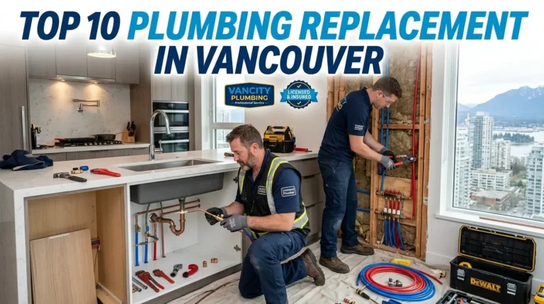 Top Plumbing Replacement in Vancouver by Rainbow Angels Home