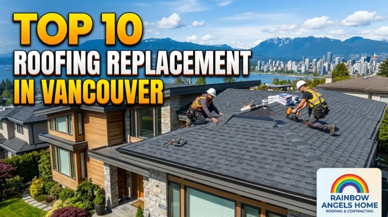 Top Roofing Replacement in Vancouver by Rainbow Angels Home