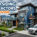 Top 10 Siding Contractors in Vancouver installing modern fiber cement siding