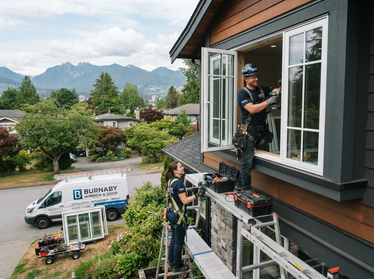 Complete windows and doors renovation project in Vancouver