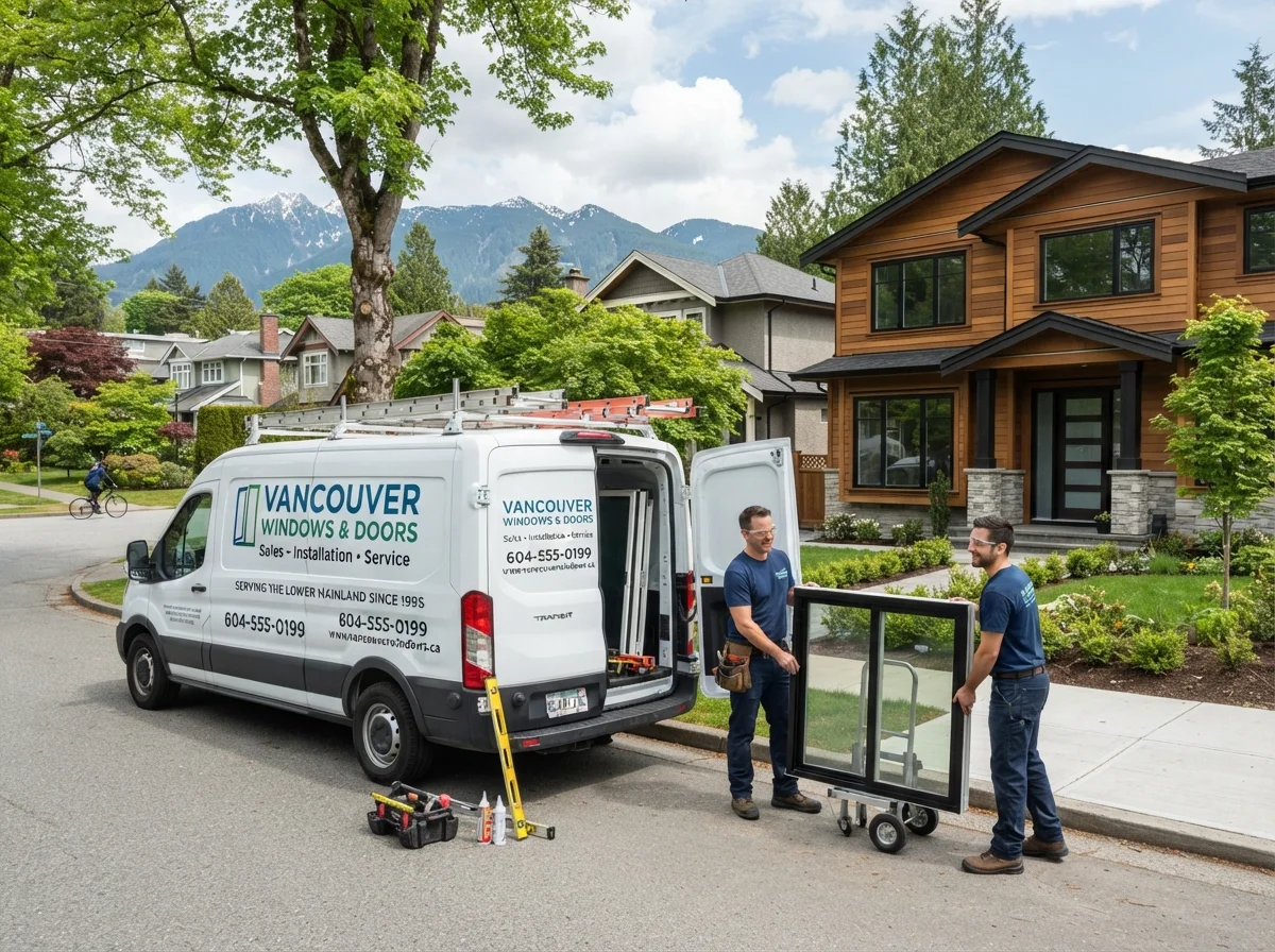 Professional windows and doors contractor providing installation and replacement services in Vancouver