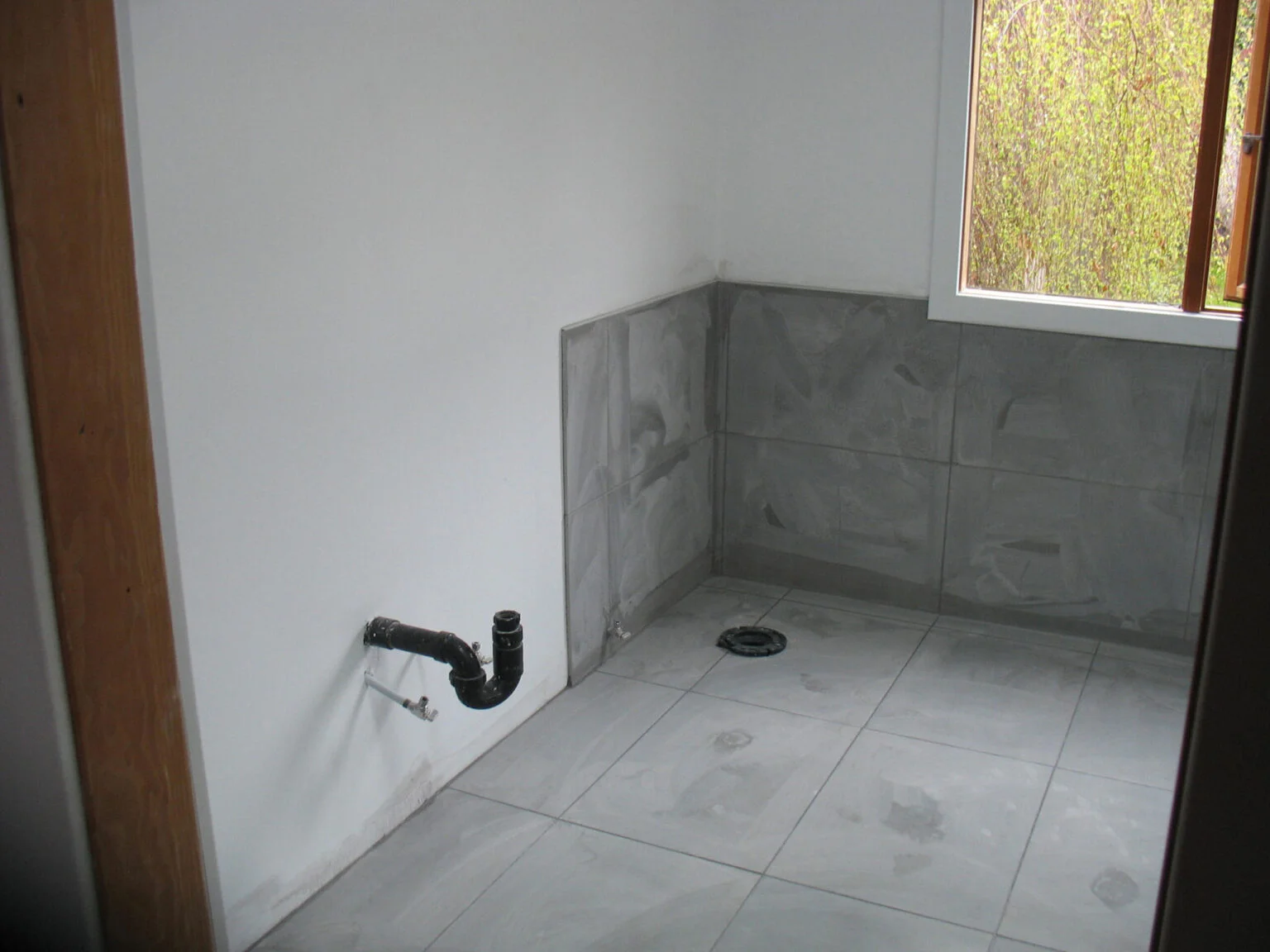 Waterproof bathroom flooring installation in Vancouver