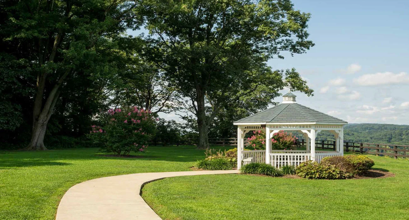 Professional gazebo contractor in Vancouver building a custom wooden gazebo.