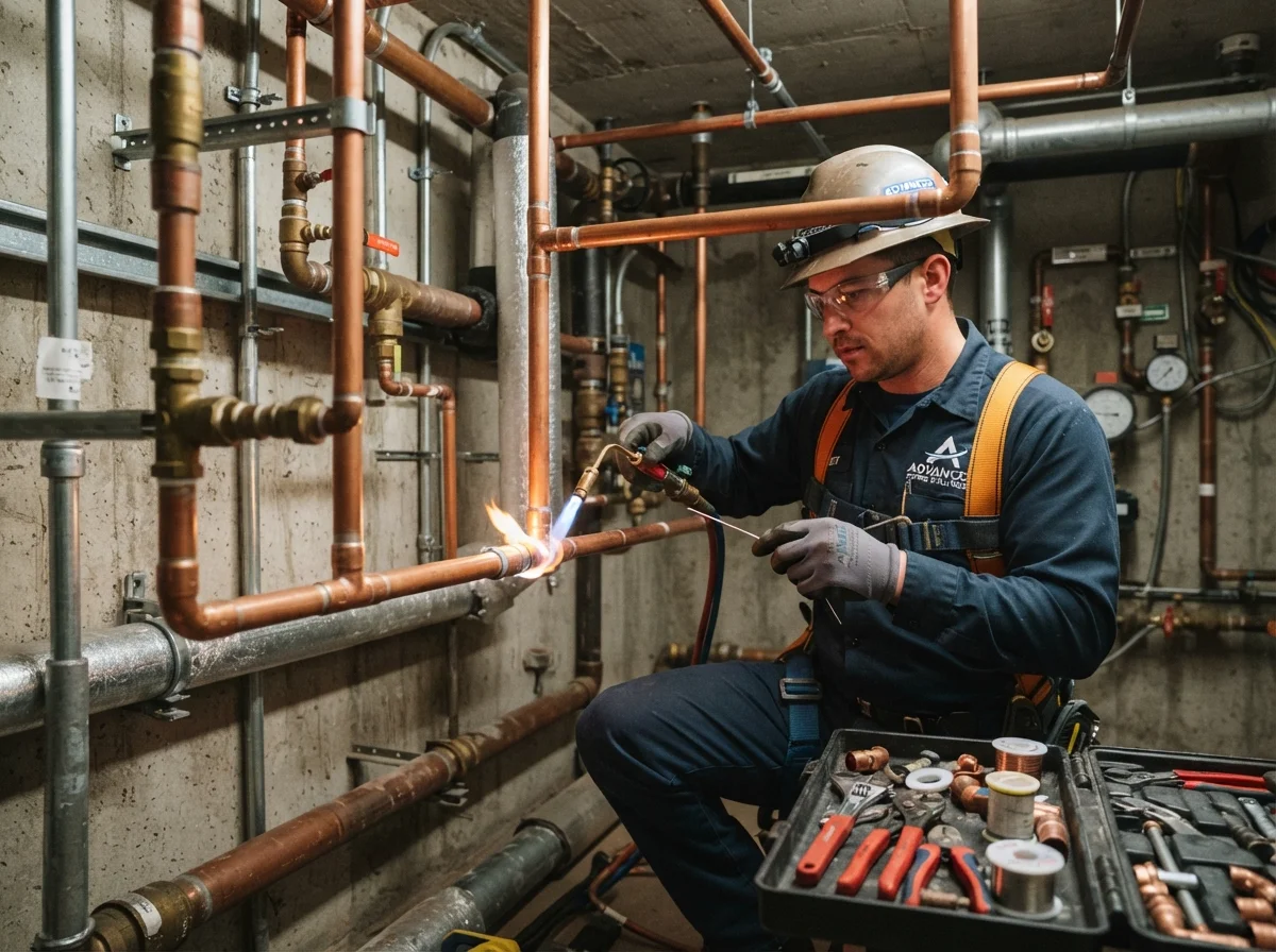 Pipe installation and repair services in Vancouver for residential and commercial plumbing systems.