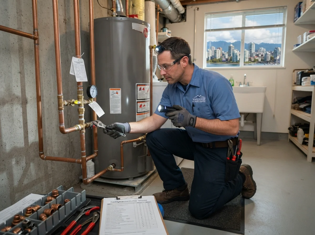 Plumbing maintenance and inspection services in Vancouver for reliable plumbing systems.